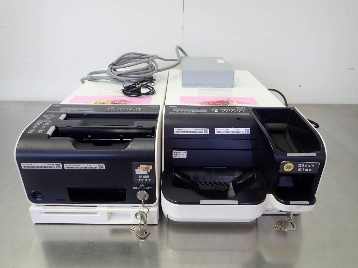 東芝 TEC テック 硬貨釣銭機 VITESE VT-330-KL-Rの落札情報詳細