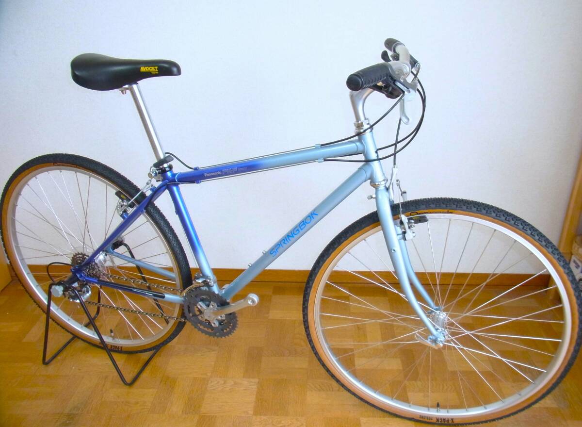中古】Q○Panasonic SPRINGBOK DT ランドナー クロモリロード 53cm 実