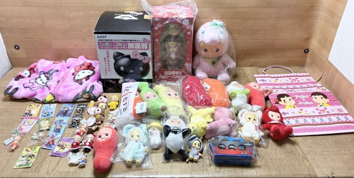 新品】ペコちゃん 特大ぬいぐるみ 激レア 不二家 新品 人形の落札情報