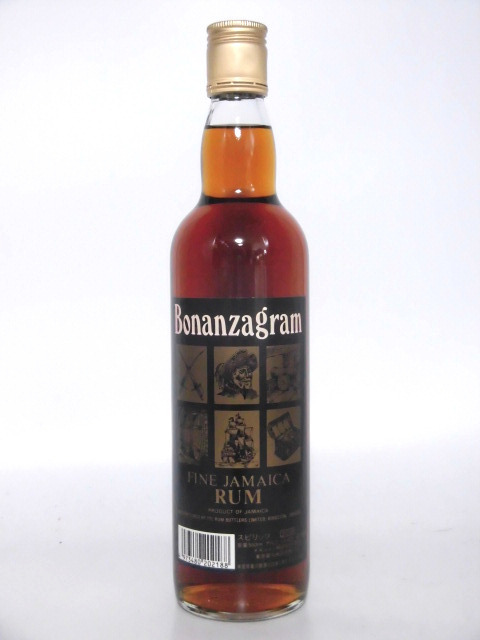 【L2】ボナンザグラム ジャマイカラム 90年代 正規品 550ml 中古】☆古酒1円～ 3本セット/ボナンザグラム ラム 550ml F6G11101の