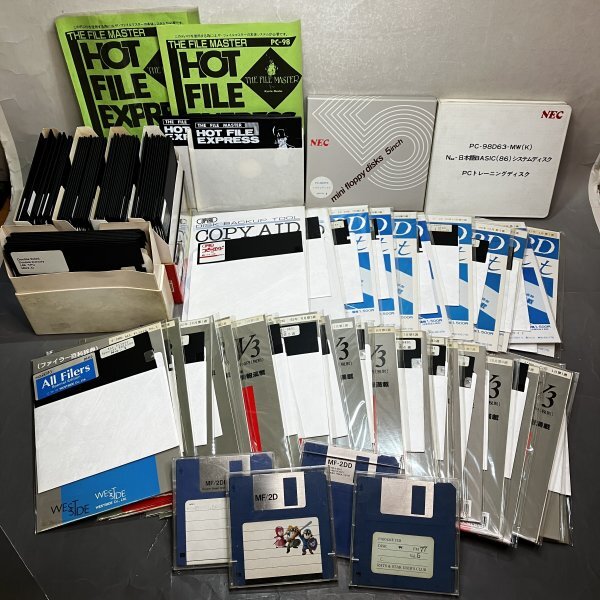 PC-98 メタル・アイ 3.5インチFD 7枚組 elf 箱 説明書付きの落札情報
