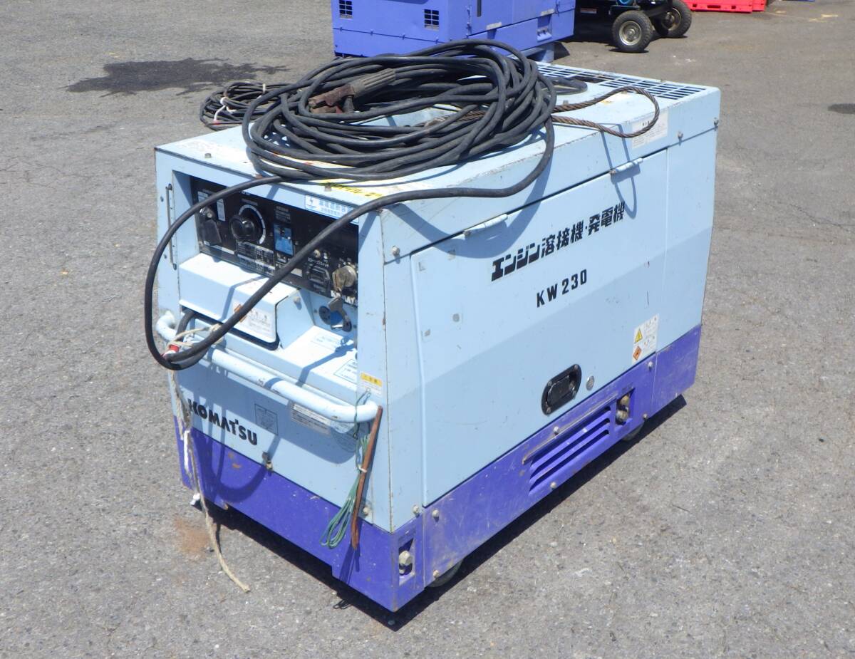 中古】コマツ 発電機 EG65S－2の出品です。の落札情報詳細 - Yahoo 