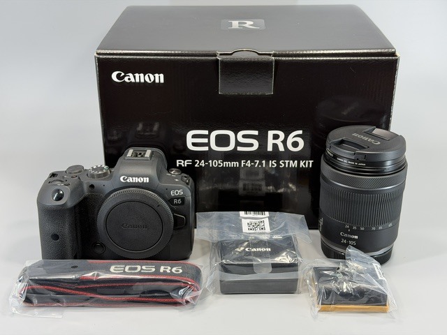 キャノン Canon EOS R6 RF24-105mm F4-7.1 IS STM KIT ミラーレス一眼 レンズキット USED品の1番目の画像