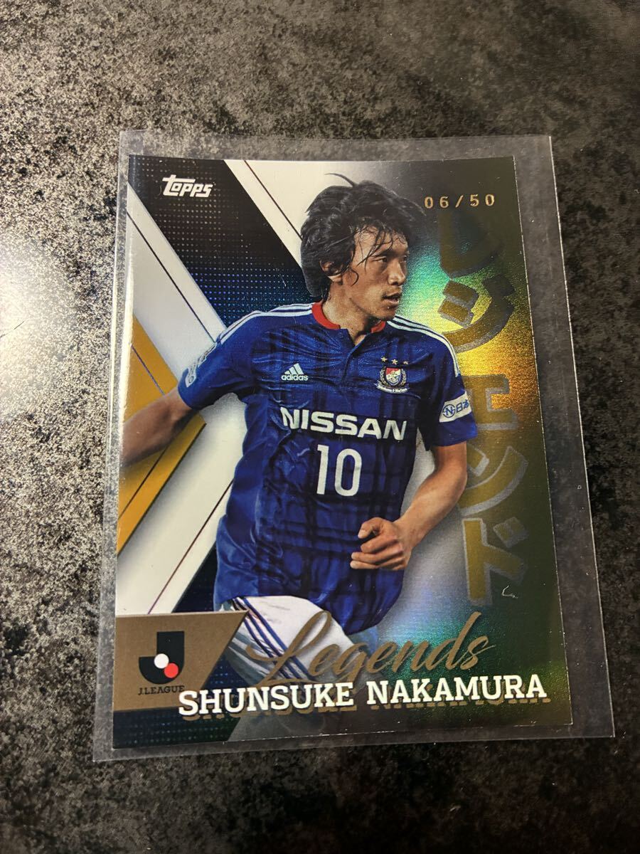 中古】中村俊輔選手 直筆サイン色紙 横浜Fマリノス ジュビロ磐田の落札