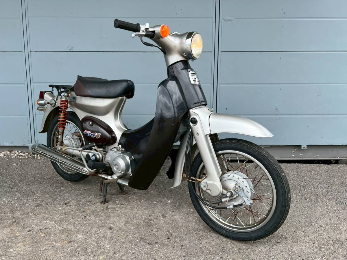 個人出品 売切り ホンダ リトルカブ 3速セルなし SHAD製トップケース付 