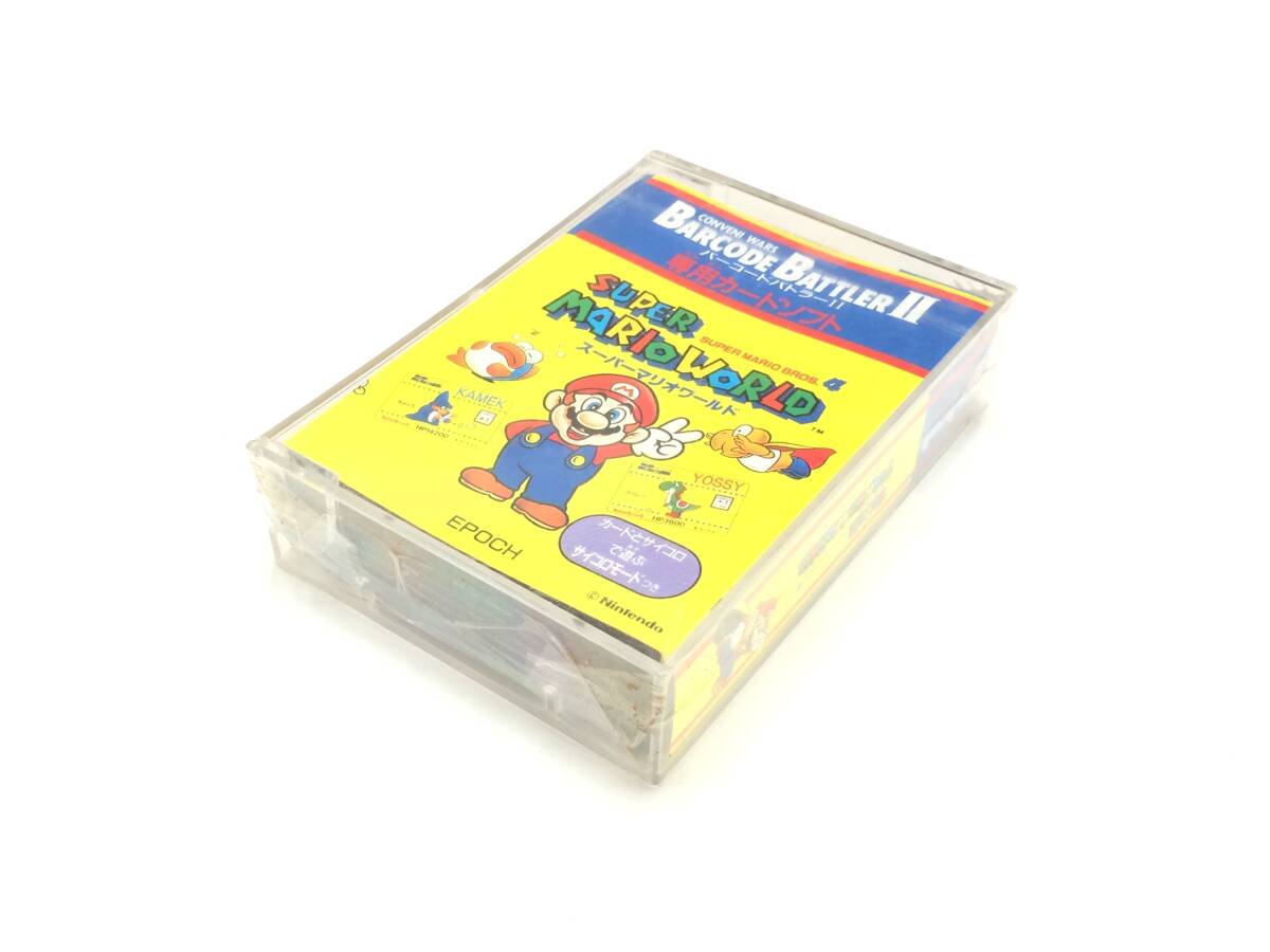 新品】スーパーマリオワールド バーコードバトラーⅡ専用カードソフト