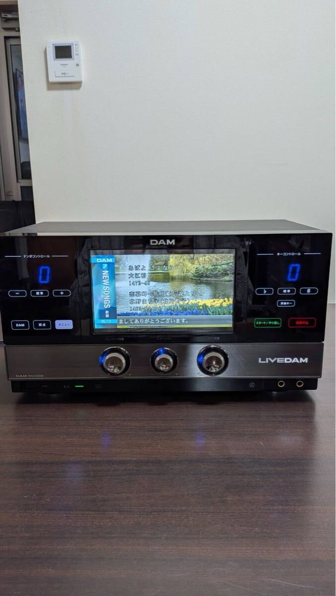 第一興商 DAM-XG5000 ブラック LIVE DAM ライブダム 完動品 品 最新