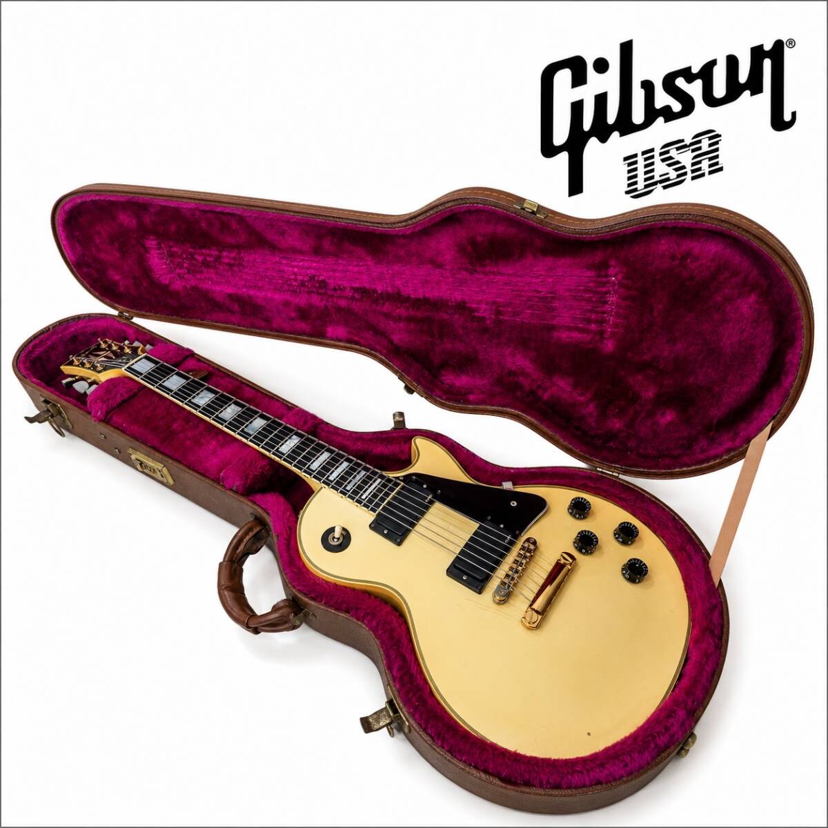 中古】☆バーニー・レスポール・白☆ BURNY RLC-85 White☆中古☆の