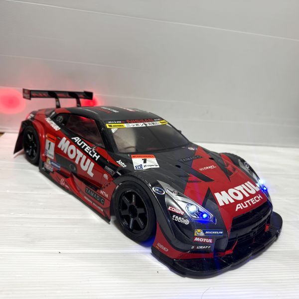 新品】タミヤ1/10モチュールオーテックGT-Rスペアボディ塗装済み完成品