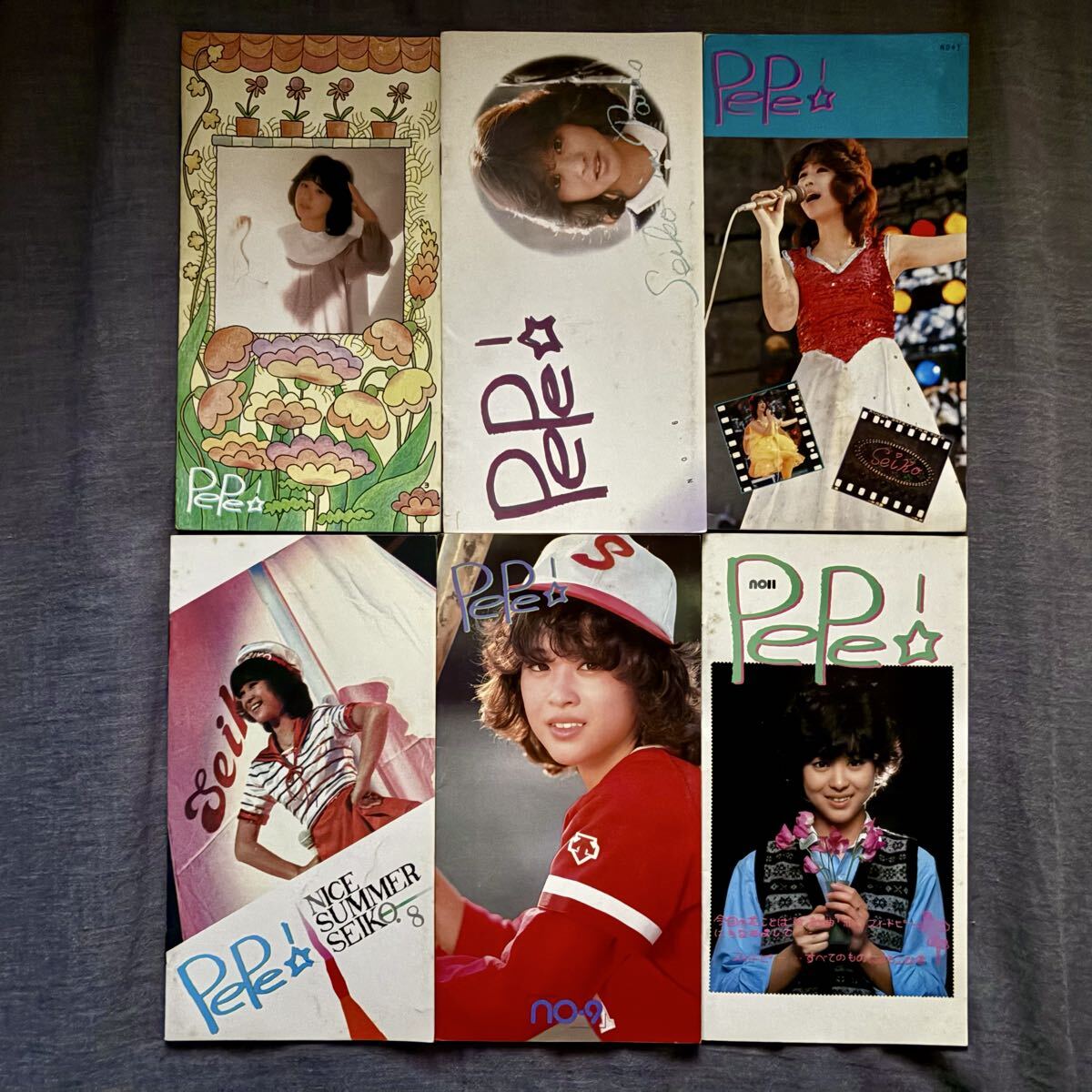 ♪ 松田聖子さん /【松田聖子後援会】【ファンクラブ会報】『PePe No