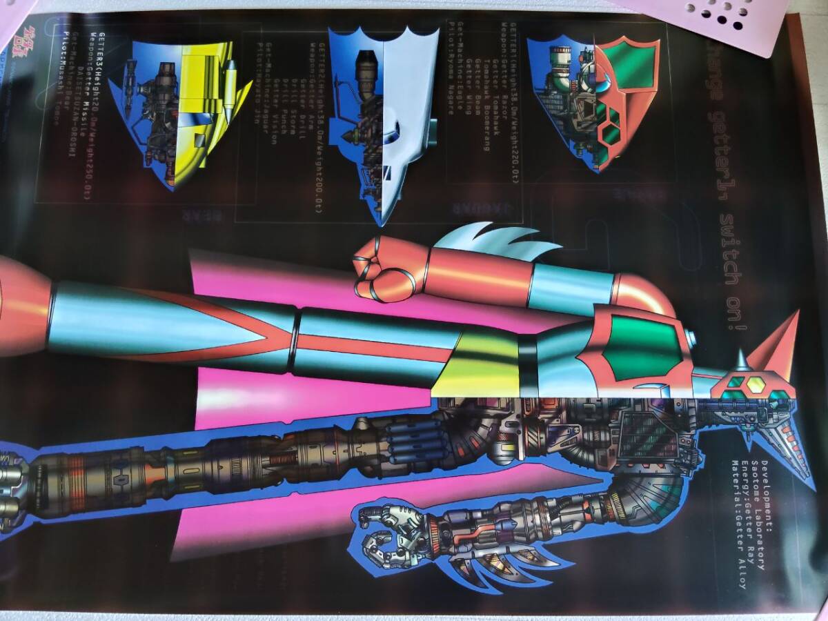 新品】早乙女ミチル ゲッターロボ ミニポスター 非売品 永井豪 の落札 