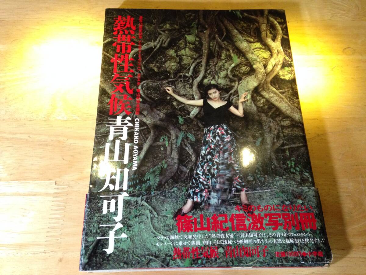 中古】『青山知可子 写真集 熱帯性気候』篠山紀信全撮影の落札情報詳細