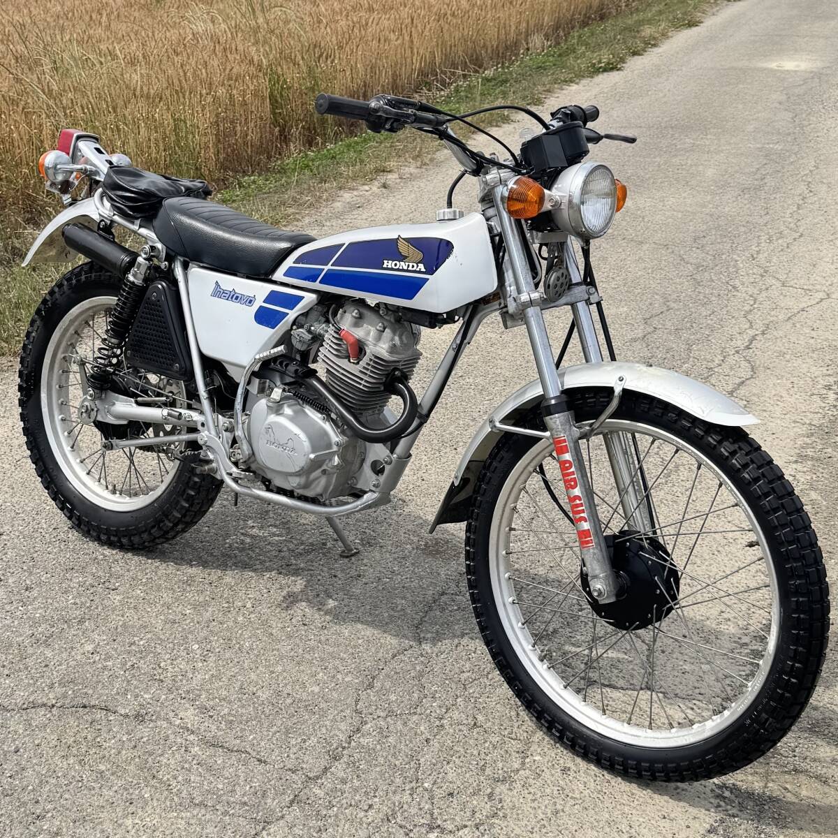 HONDA TL125 バイアルス イーハトーブ 純正 マフラー エキパイ ホンダ
