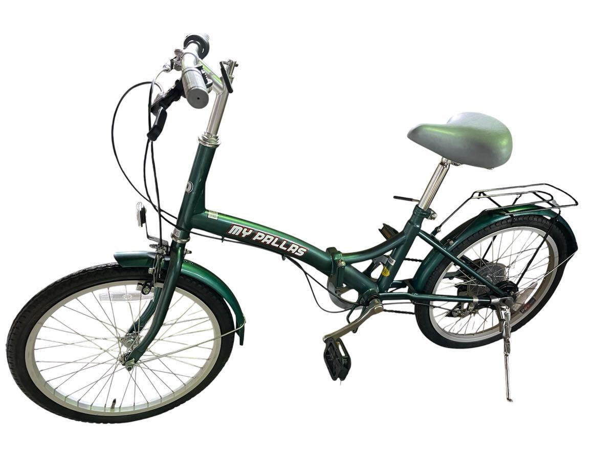 a972 MYPALLAS マイパラス MINI ミニ 自転車 マメサイクル 豆チャリ 赤