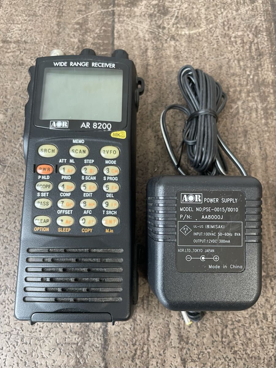 中古】AOR（エーオーアール）広帯域受信機 AR8200 MARK3 中古の落札