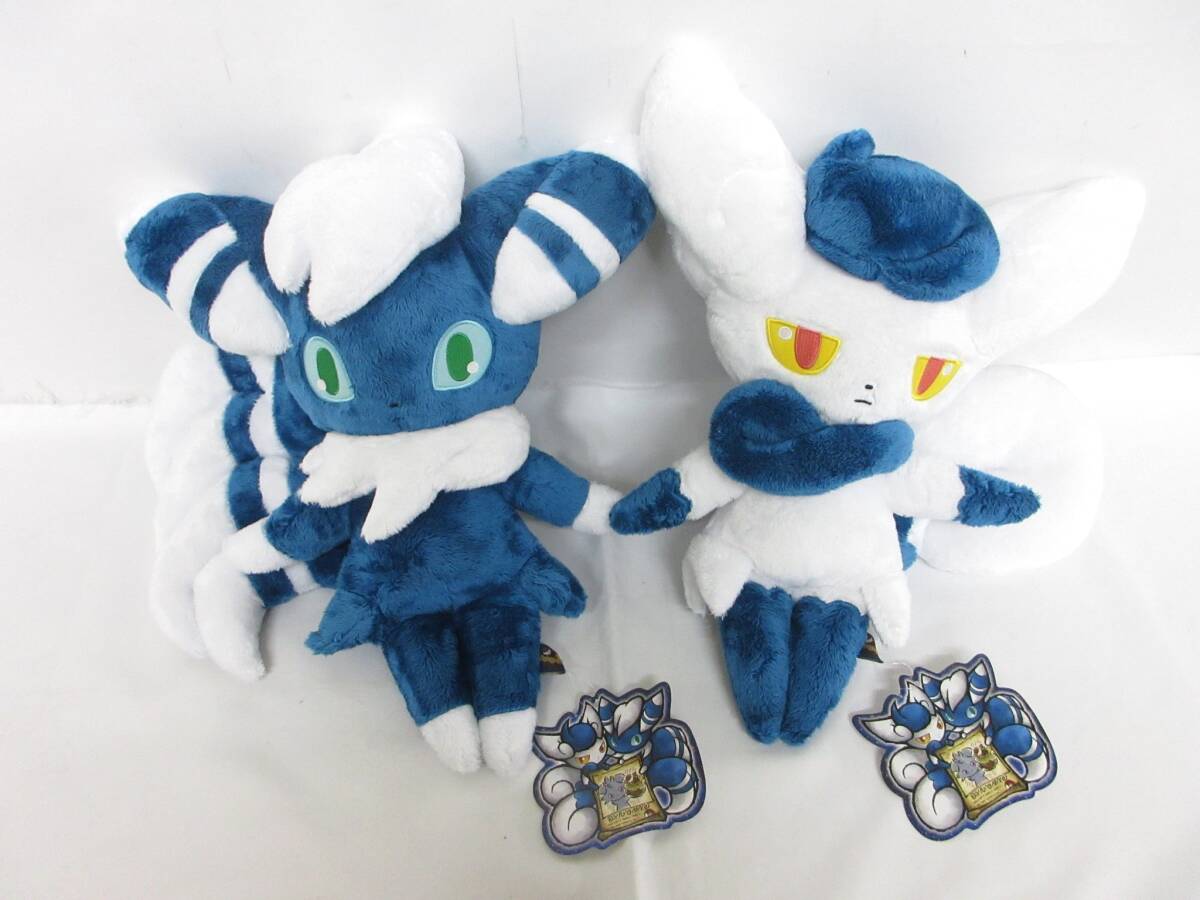 新品】未使用 ポケモンセンター ニャオニクス オス メス ＆ ニャスパー