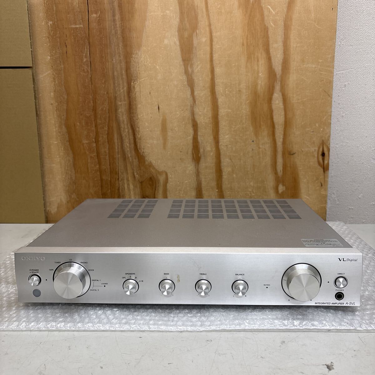 80s ONKYO INTEGRATED アンプ A-5900 動作正常 使用頻度低 重低音 美品