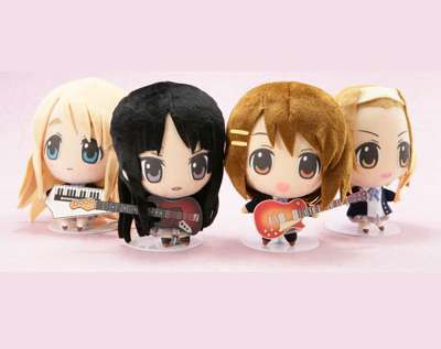 新品】新品未開封 けいおん スーパーDXぬいぐるみ 4種セット 秋山澪