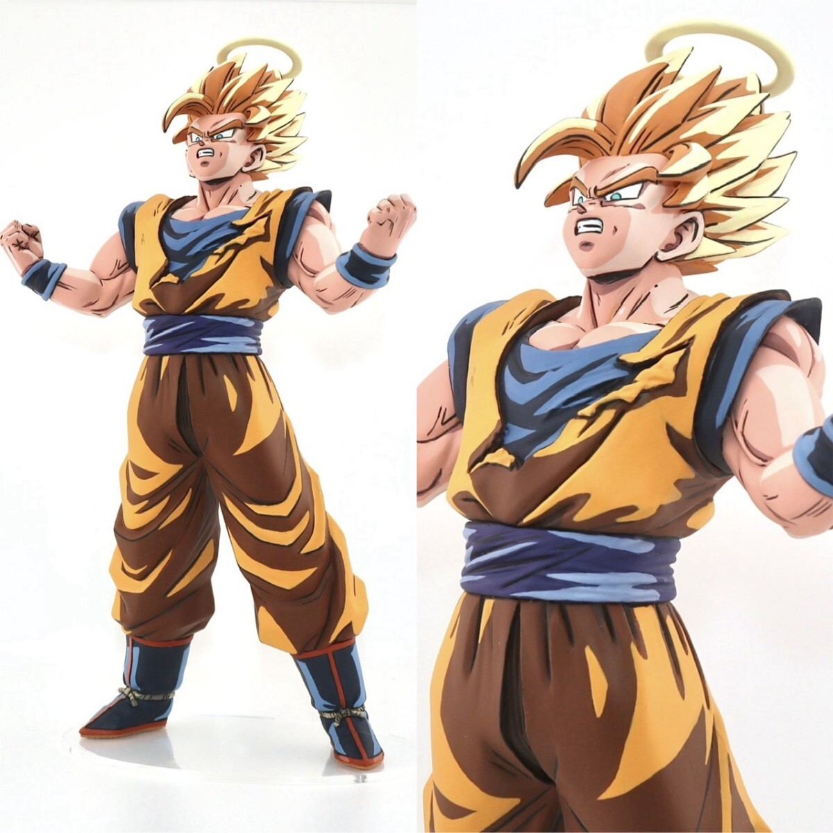 ドラゴンボール フィギュア リペイント 超ベジット 必殺技 原作カラー