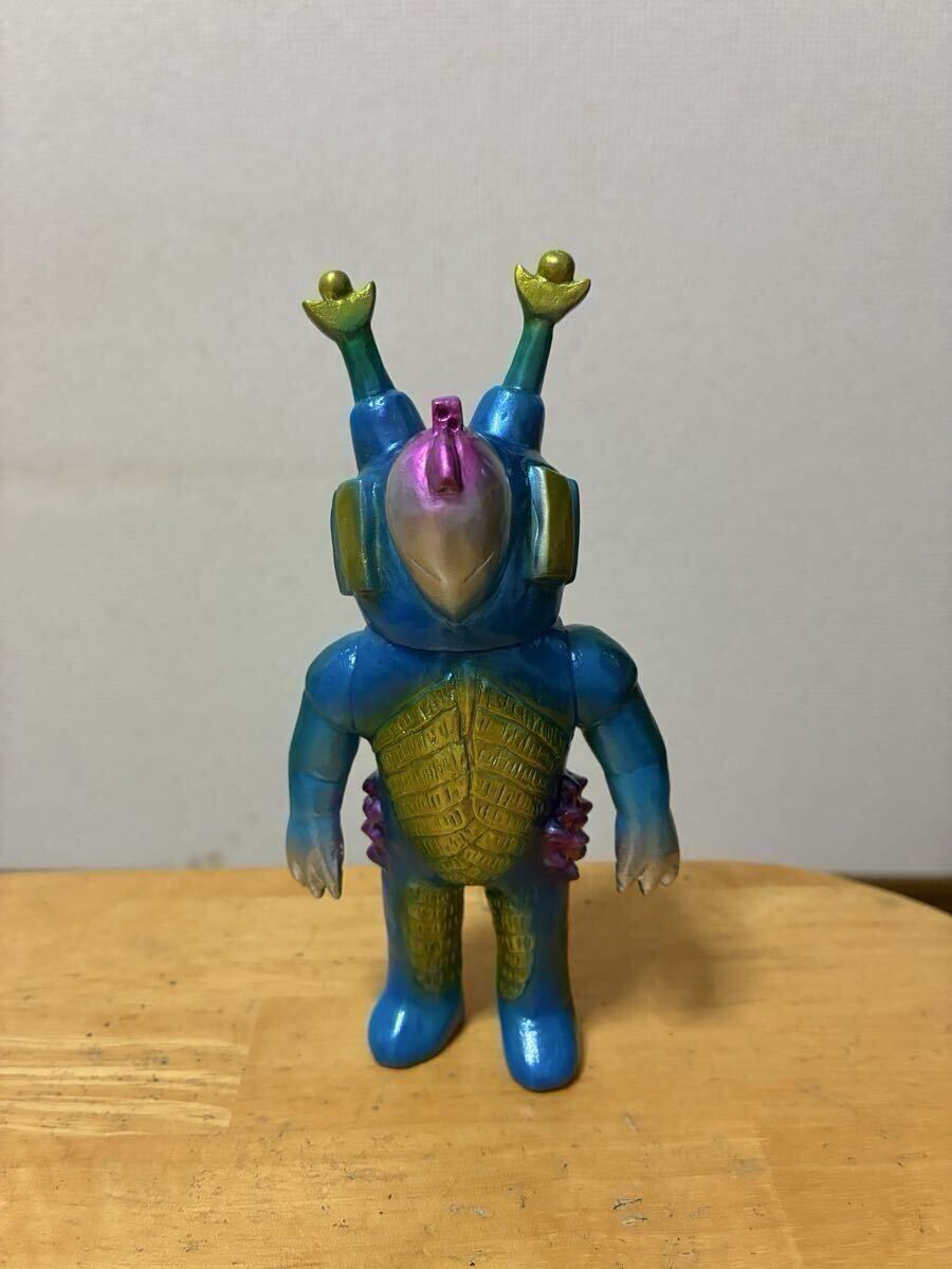 中古】ソフビ ブルマァク 復刻 カスタム ササヒラー ミステラー星人