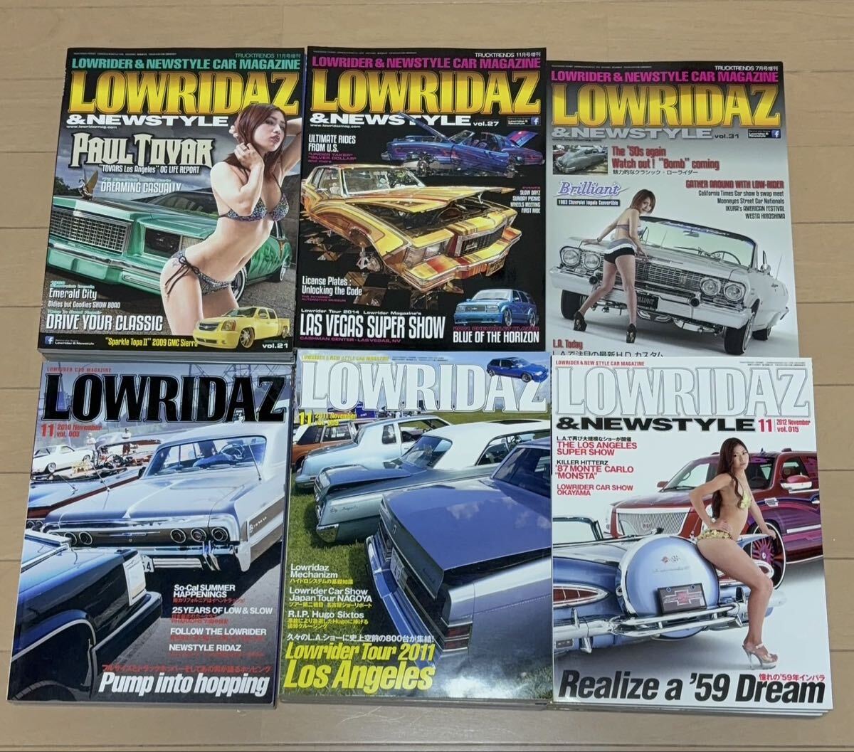 LOWRIDAZ 全巻 ローライダー 雑誌 LOWRIDAZ 全巻 ローライダー 雑誌