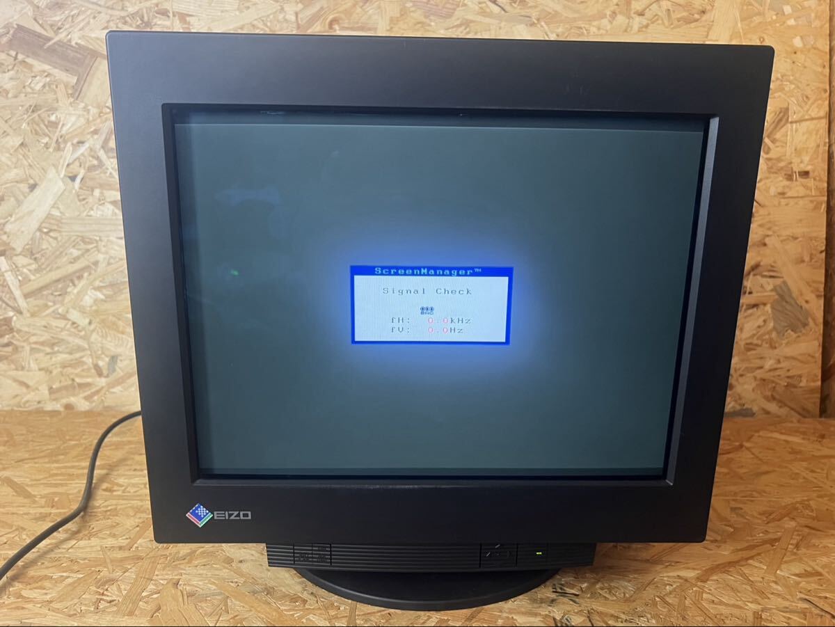 美品 EIZO FlexScan T760 19インチ CRT モニターの落札情報詳細