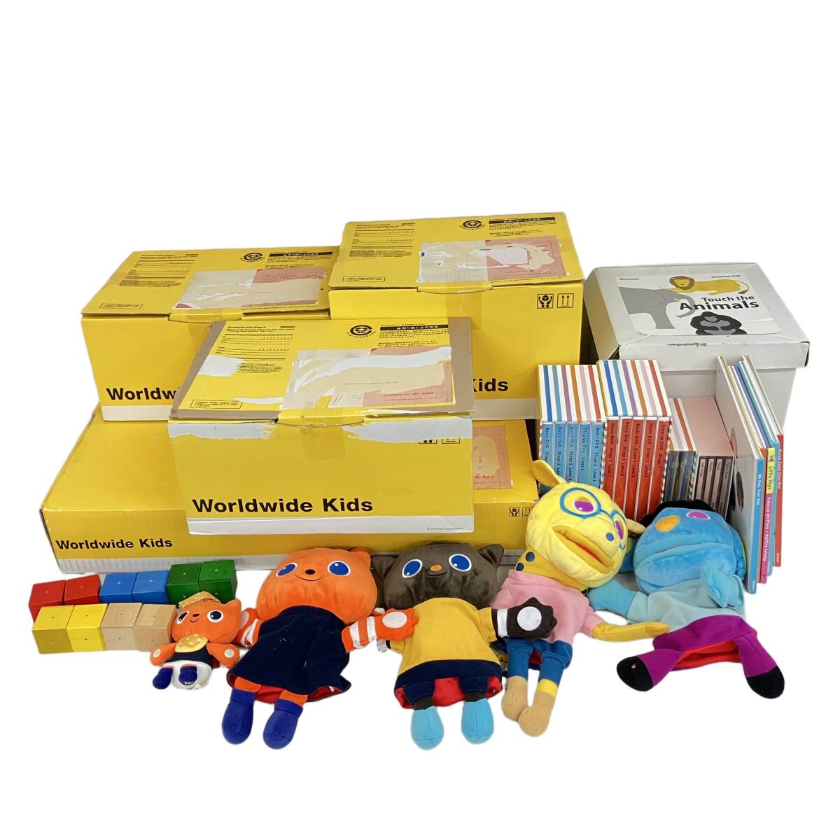 ベネッセ World Wide Kids ワールドワイドキッズ パペット ぬいぐるみ 
