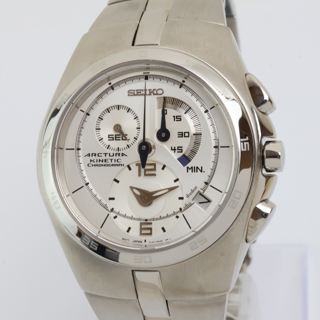 激レア 珍品 コレクション 自動充電式 SEIKO KINETIC 5M42-0E30