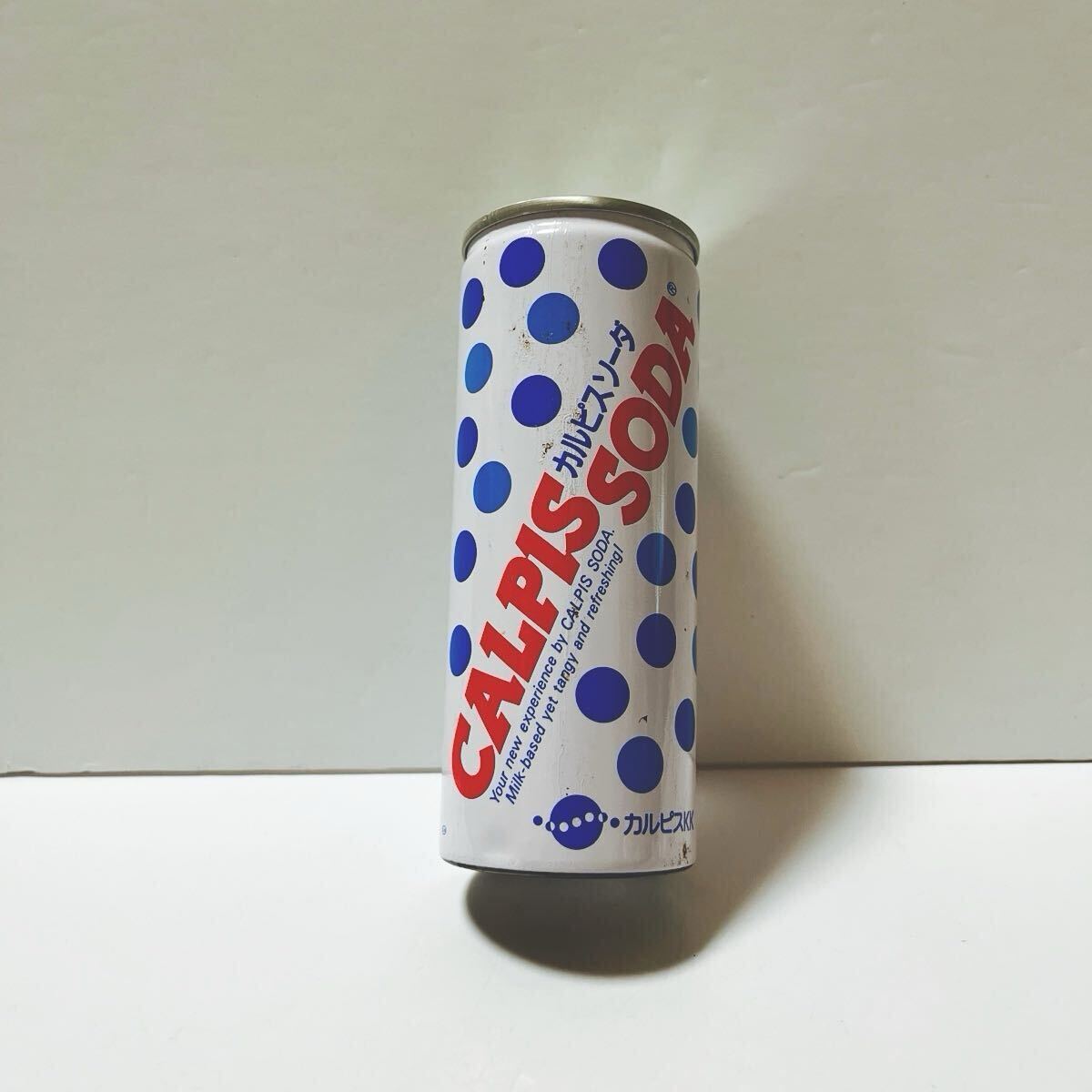 ☆レトロ！ レア！ 1989年 カルピスソーダ 缶 空き缶 ※検索用