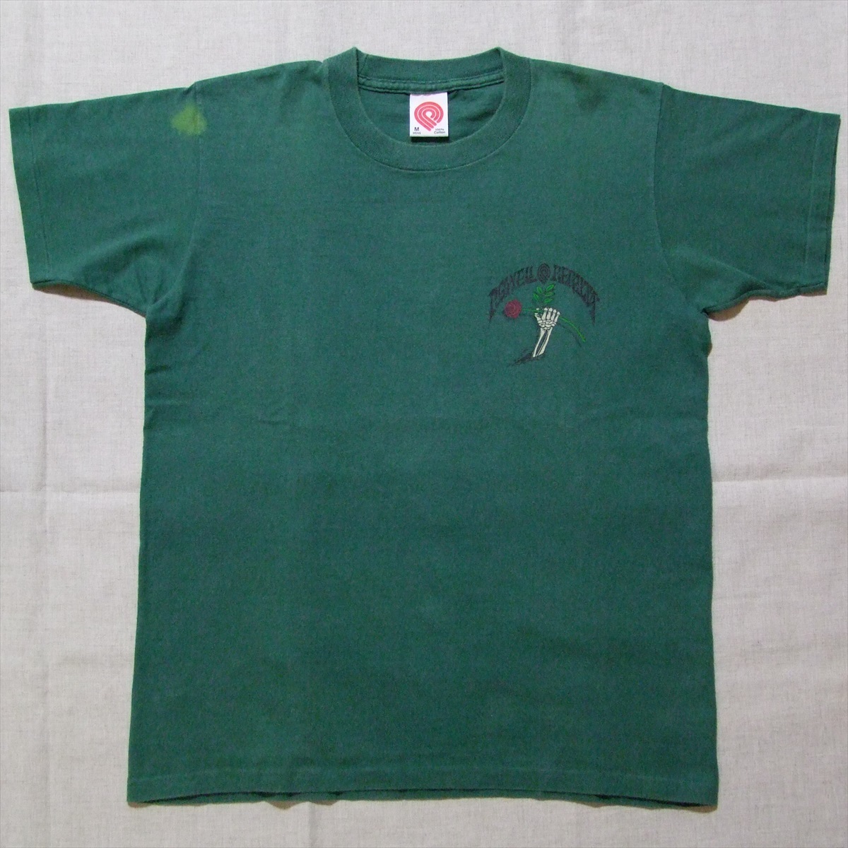 80s POWELL PERALTA BONES クロスボーン Tシャツ USA製 M ブラック