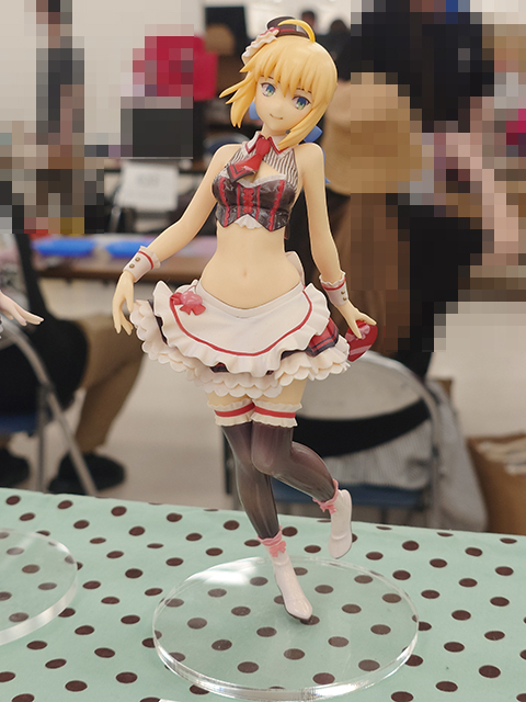 新品】ねこみんと チョコメイドセイバー ガレージキットフィギュア完成