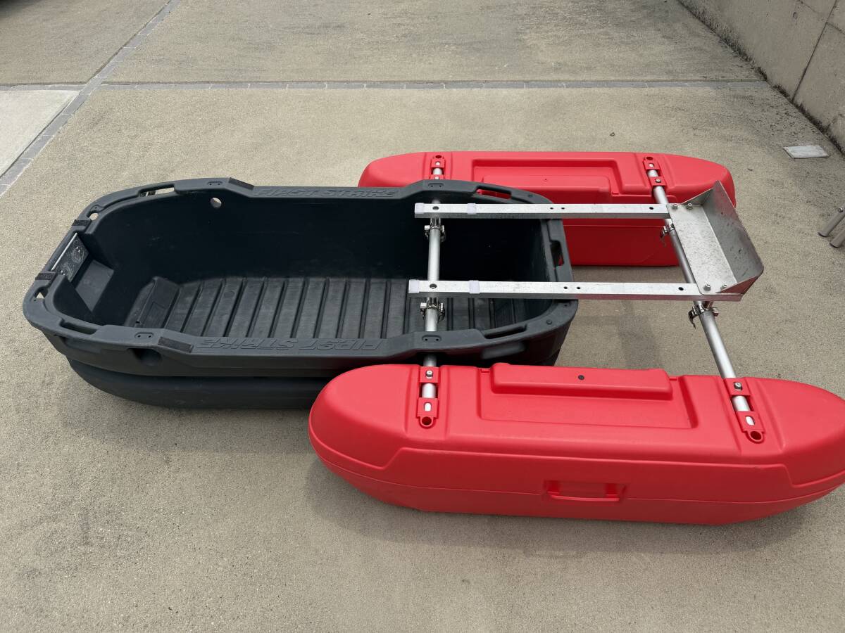 中古】☆フロートボート、海釣りバージョン仕様(免許不要)の落札情報 