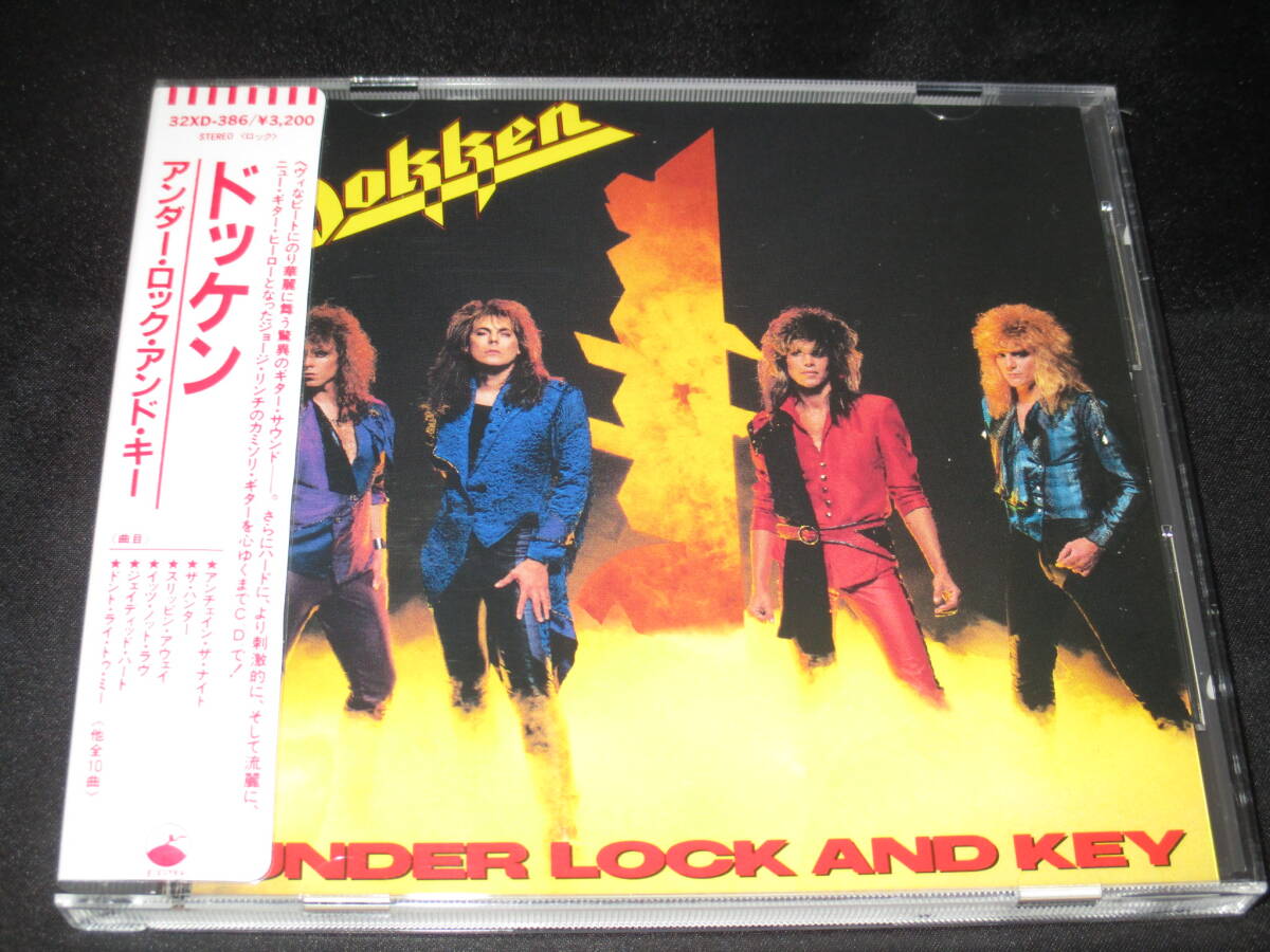 DOKKEN 紙ジャケット SHM-CD アンダー・ロック・アンド・キー 2009 リ