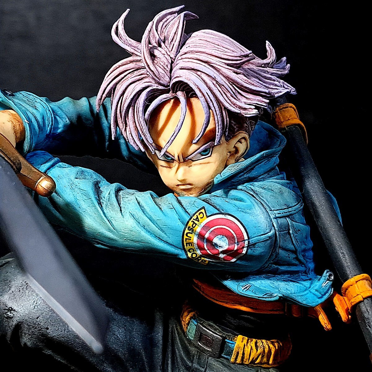 ドラゴンボール フィギュア リペイント 超サイヤ人 孫悟空 原作カラー