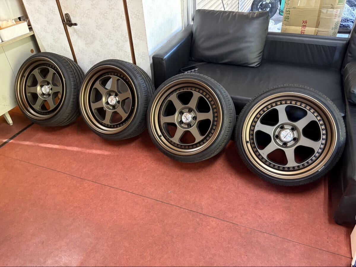 ビックキャリパー対応 SSR プロフェッサー MS1 19インチ 9J+31