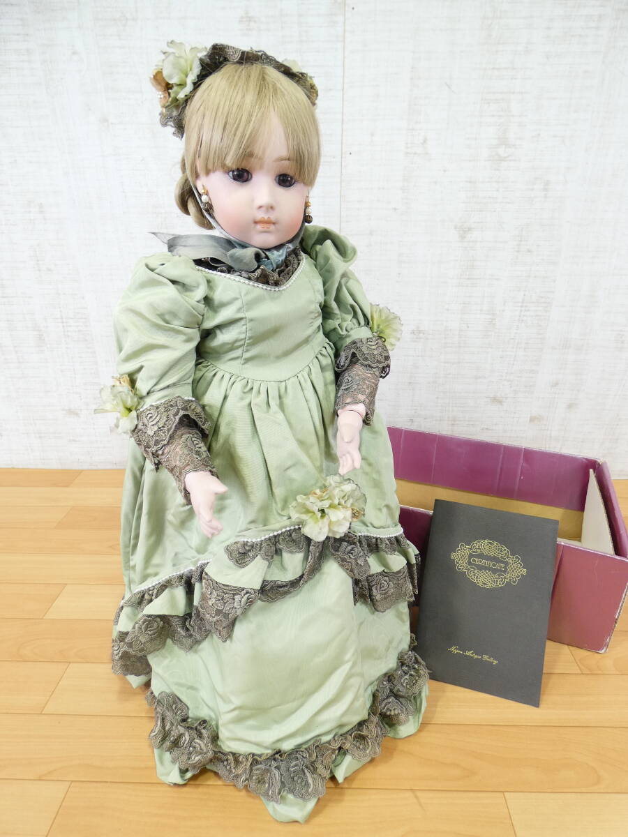 美品】日本アンティックギャラリー カミーユ E-5521 全長62cm ビスク
