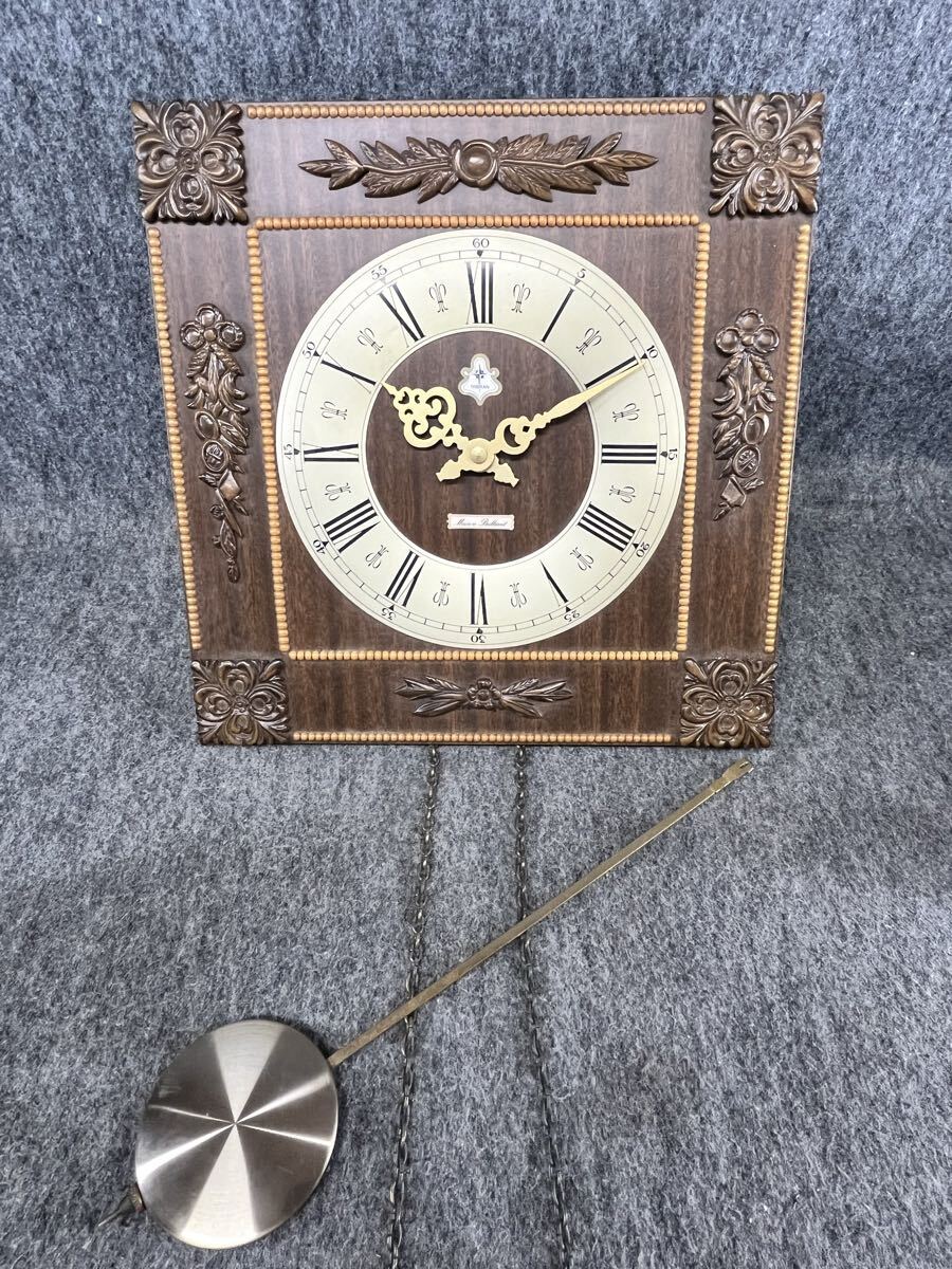 ○111○ 時計 掛時計 レトロ ミブラン MIBRAN 品番520/3007 ジャンク