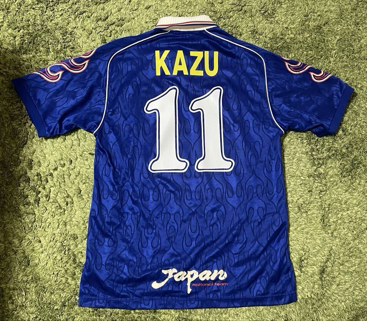 日本代表 GK川口能活 炎 1998 フランスワールドカップ ユニフォームの