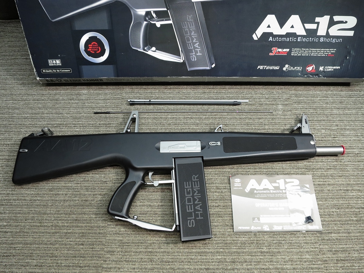 レア品】東京マルイ SGR-12 天災カスタム 多弾マガジン 電動ショット