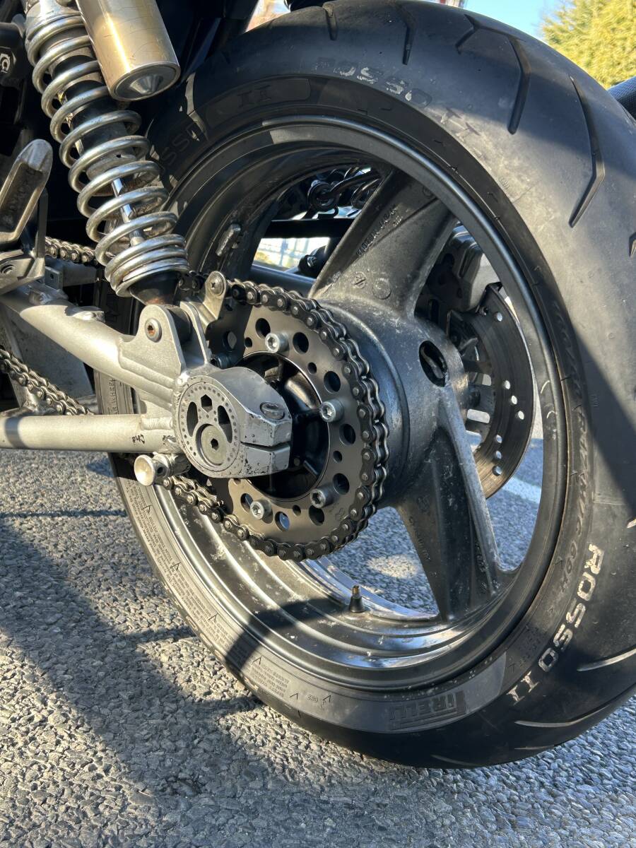 中古】ゼファー400 ボルトオン ワイドリアホイール4.5×17 ZXR400の落札