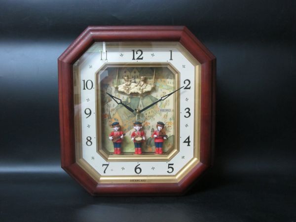 中古】レア SEIKO セイコー 置時計 DREAM LAND ドリームランド