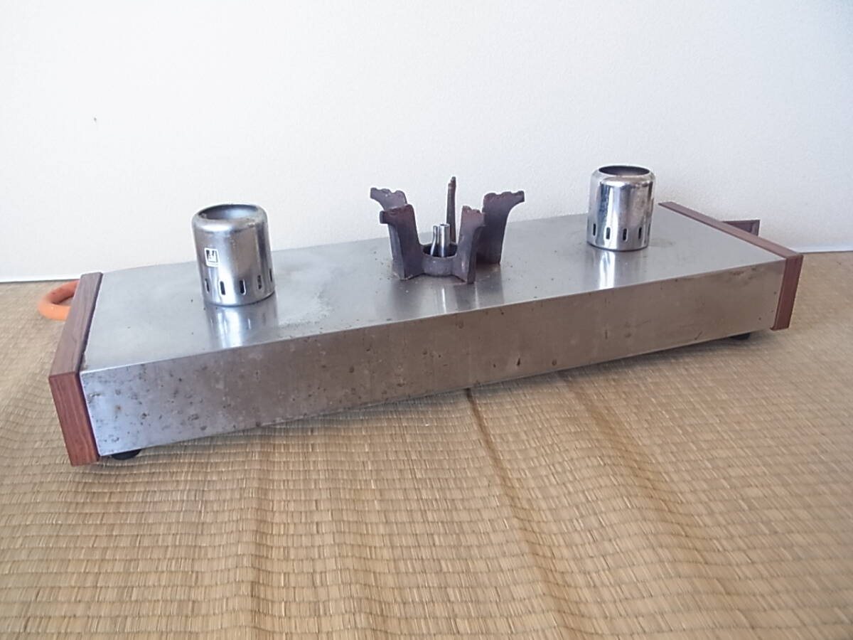 中古】山岡金属 コーヒーサイフォン＆ガステーブル SILK ROOM 都市ガス