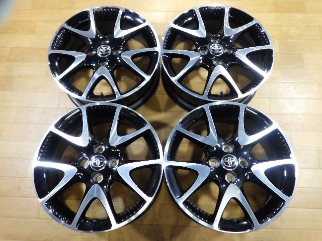 ☆15×5J＋39 PCD 100 4穴 トヨタ純正 鉄ホイール☆ アクア ヴィッツ