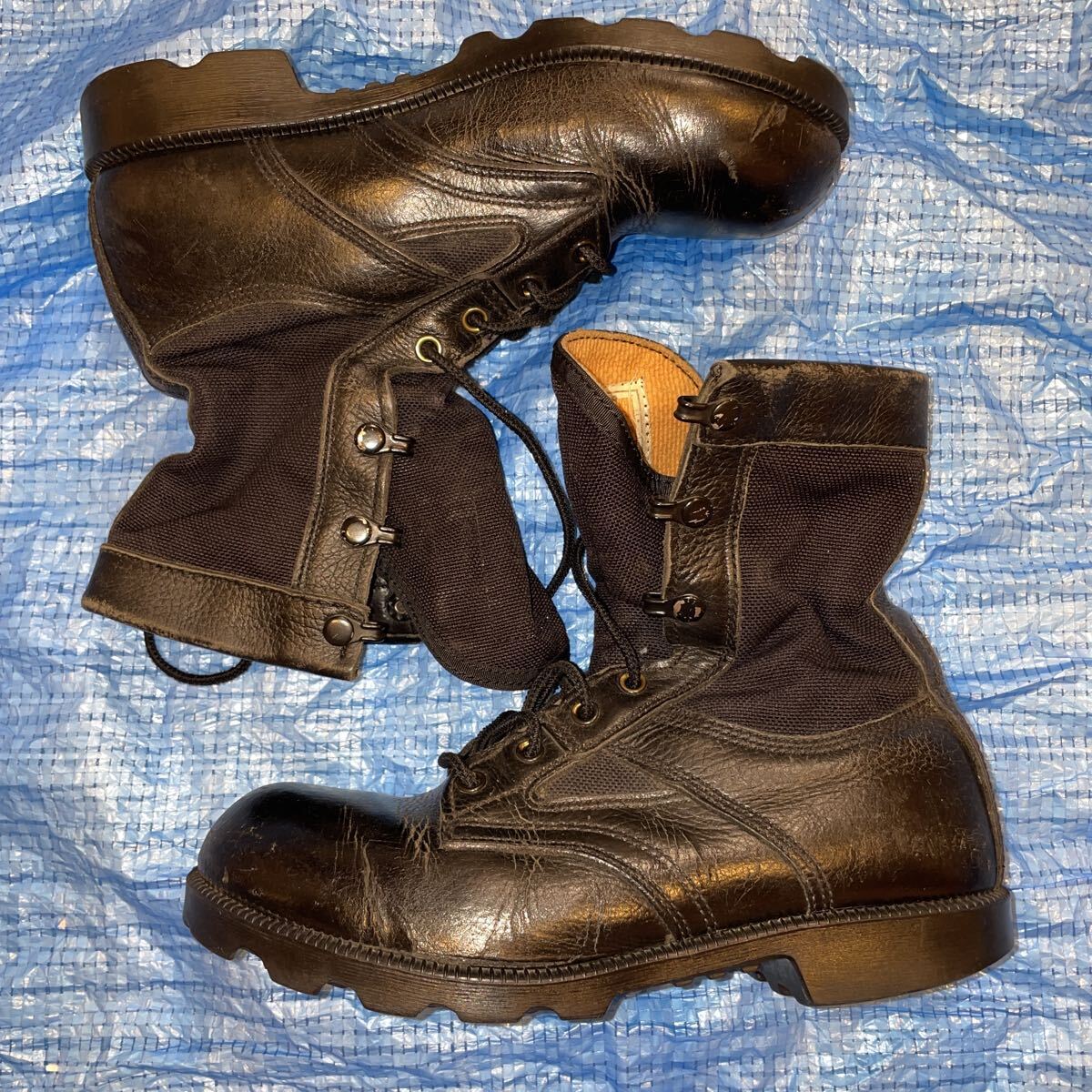 中古】陸上自衛隊 1994年度 旧半長靴 26cmフジ製靴KK 未使用品