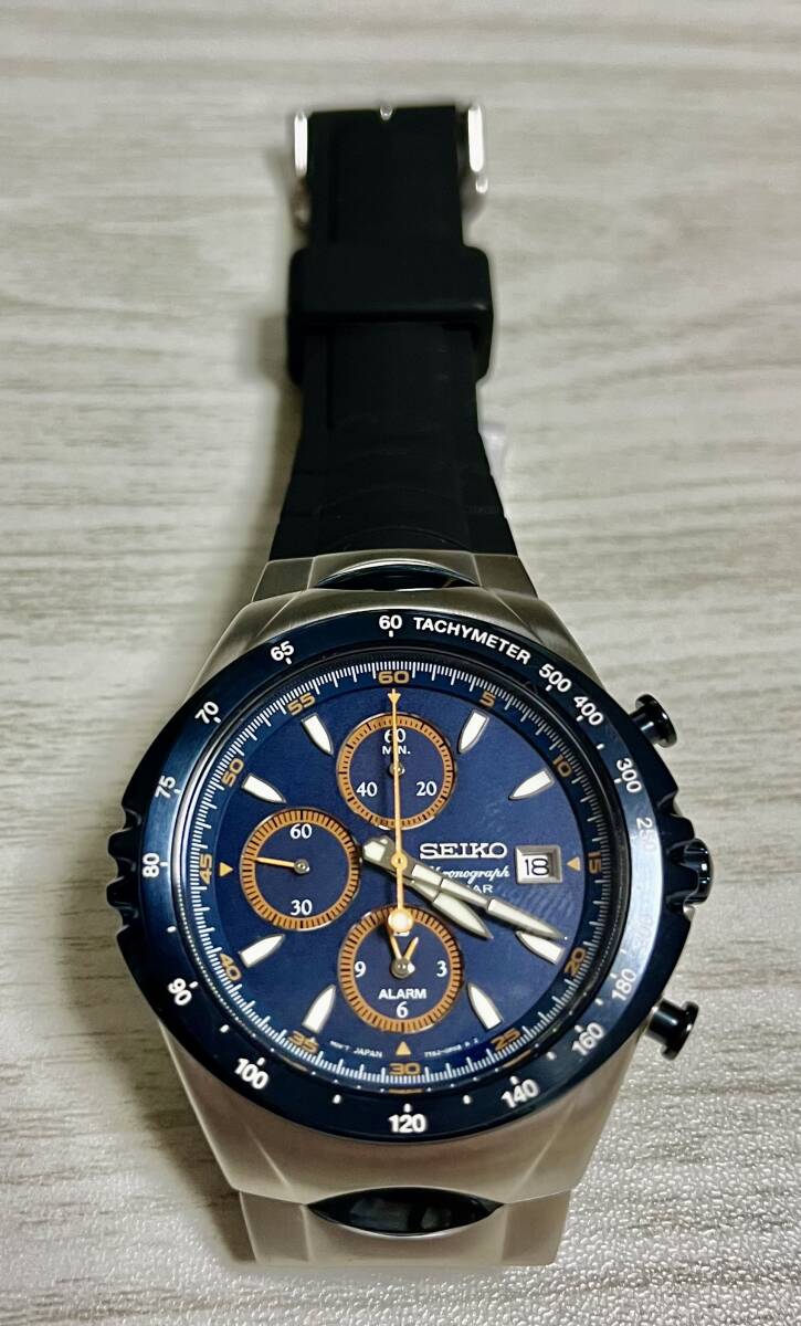 SEIKO 7T52-6B20 セイコー ジウジアーロ マッキナスポルティーバ