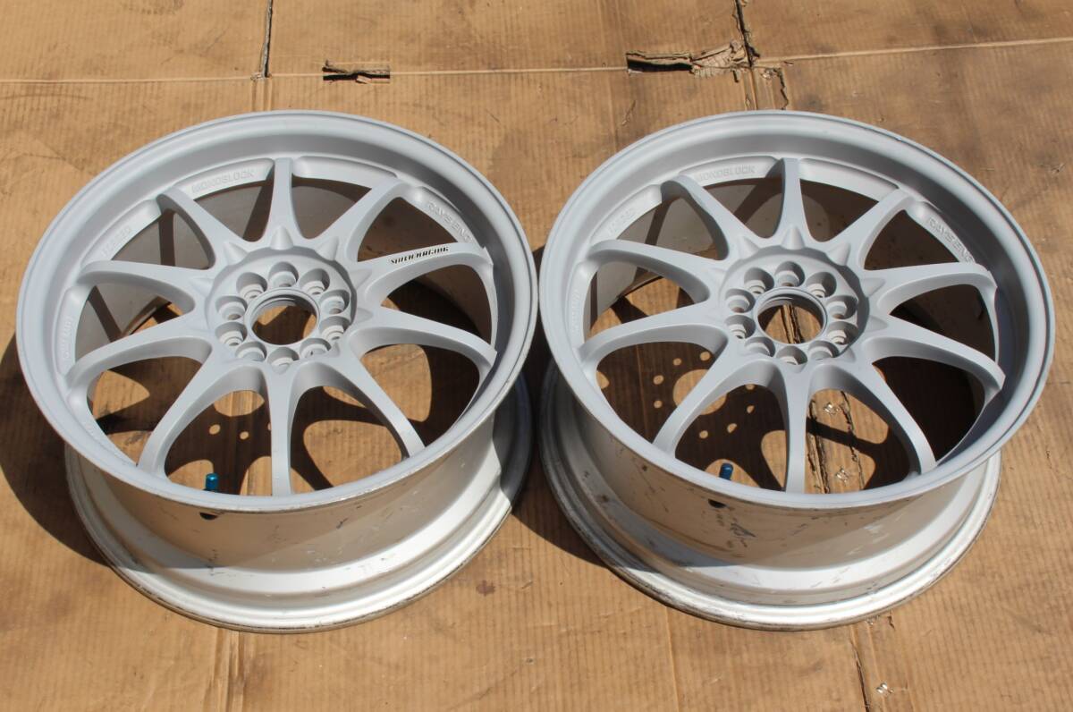 シルビア マーク2 RAYS ボルクレーシング CE28 SL 中古 17インチ 9j +