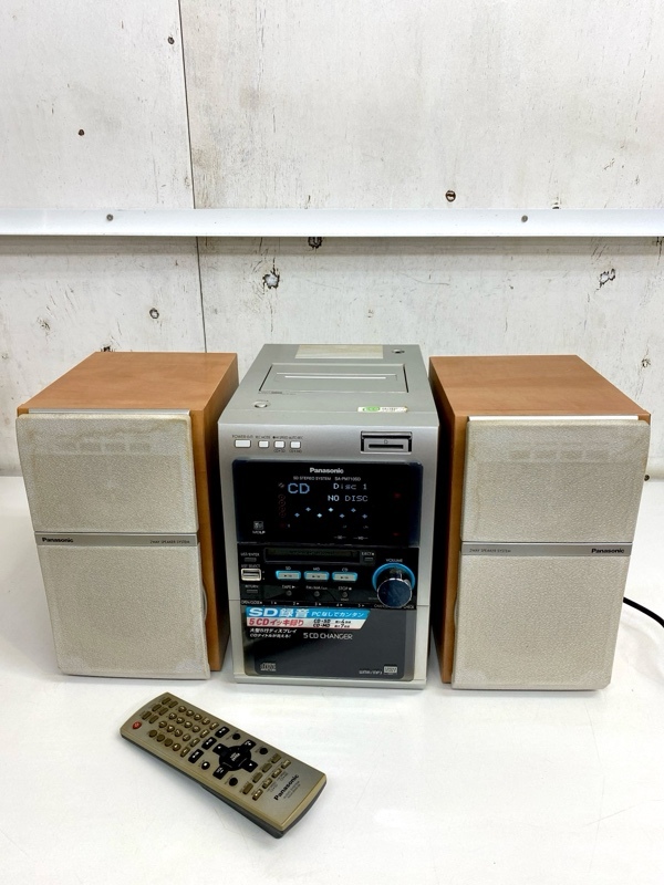 ジャンク】Panasonic CDステレオシステムコンポ 第1世代モデル