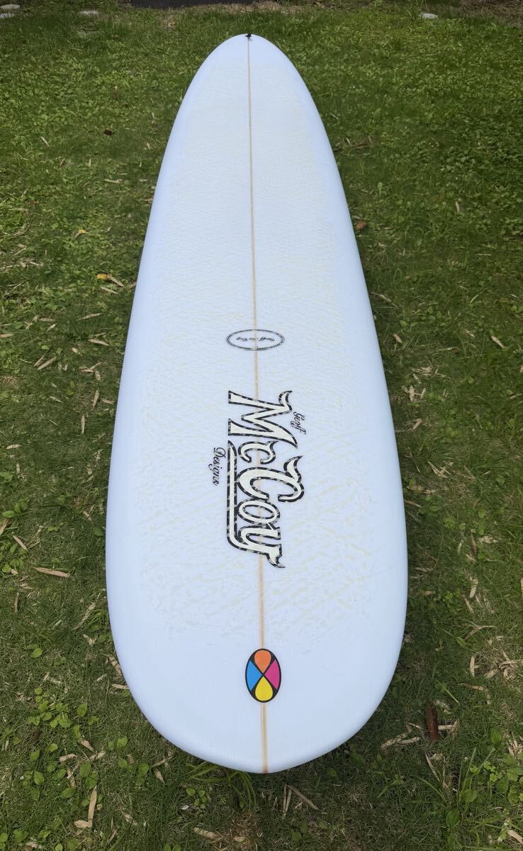 McCoy　マッコイサーフボード 中古】☆McCoy マッコイ サーフボード 6.4 ft×19'5/8×2'5/8☆の落札