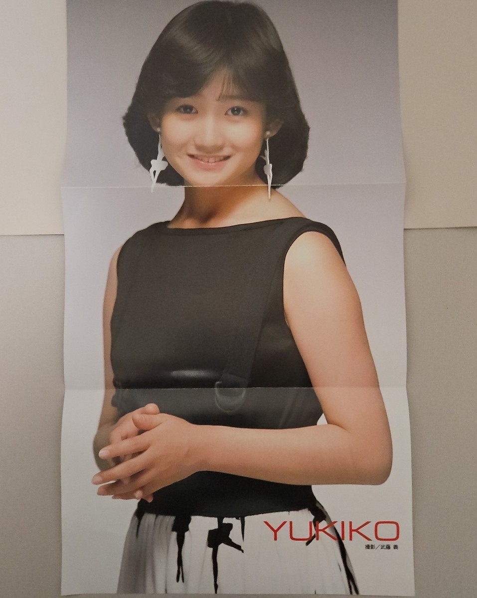 ダンク 84年】河合奈保子(水着6P/水着ピンナップ)、岡田有希子(水着