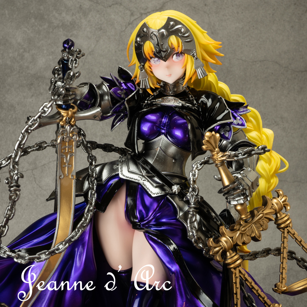未使用に近い】塗装済み 完成品 ガレージキット ジャンヌダルク ガレキ